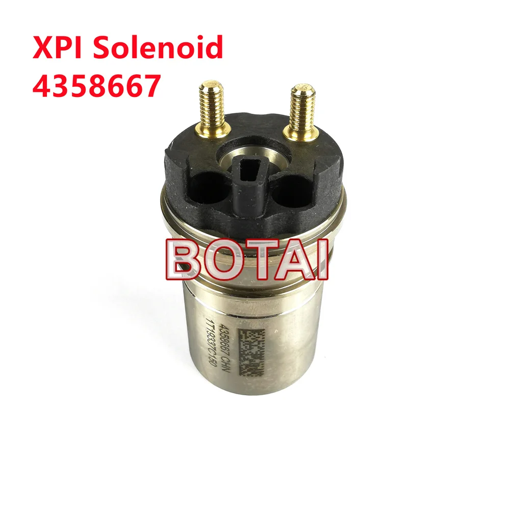 Genuine New Common Rail Injector Solenoid Valve 2872866 4358667 For CUMMINS XPI ISG Injector 4307475 4327072 2872405  2488244