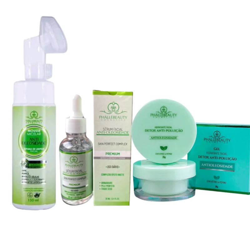 Anti-Oiliness Kit with 3 items PhálleBeauty