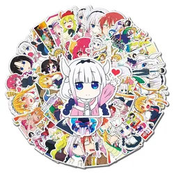 10/30/50PCS Miss Kobayashi's Dragon Maid Sticker Kawaii Anime Graffiti Decals Sticker DIY Phone Stationary Suitcase Skateboard