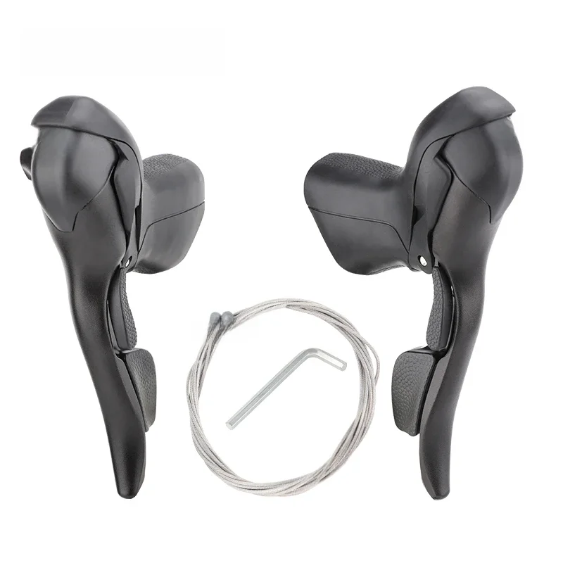 AliExpress microNEW Road Bike Bicycle Shifter 2*10 Speed For 22.2-23.8mm Handlebar 7/8/9 Speed Dual Control Levers
