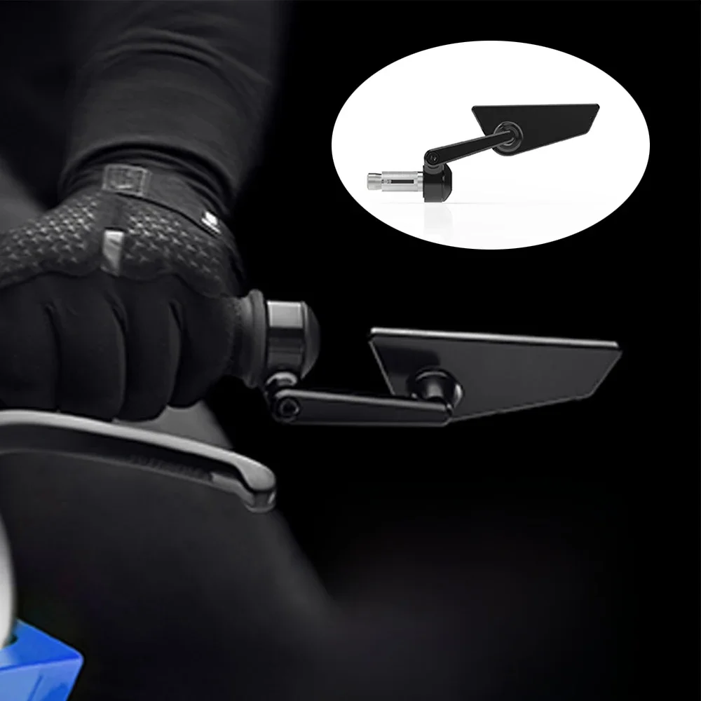 AliExpress bong 22mm CNC Motorcycle Handlebar Mirror - Universal Fit Aluminum Alloy Bar End Rearview Mirror for Custom Bike Modification