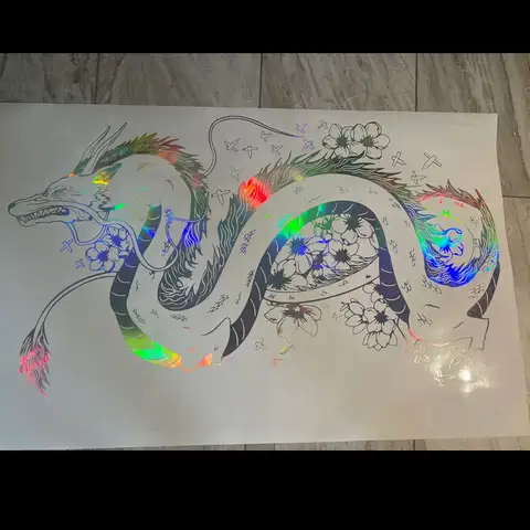 6 best sales dragon car decal - №5
