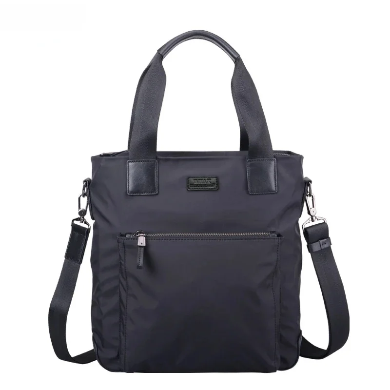 BJIAX koreański Macbook torba męska torebka biznesowa pionowa codzienna torba typu crossbody torba na ramię męska torba Oxford tkanina — zdjęcie 2