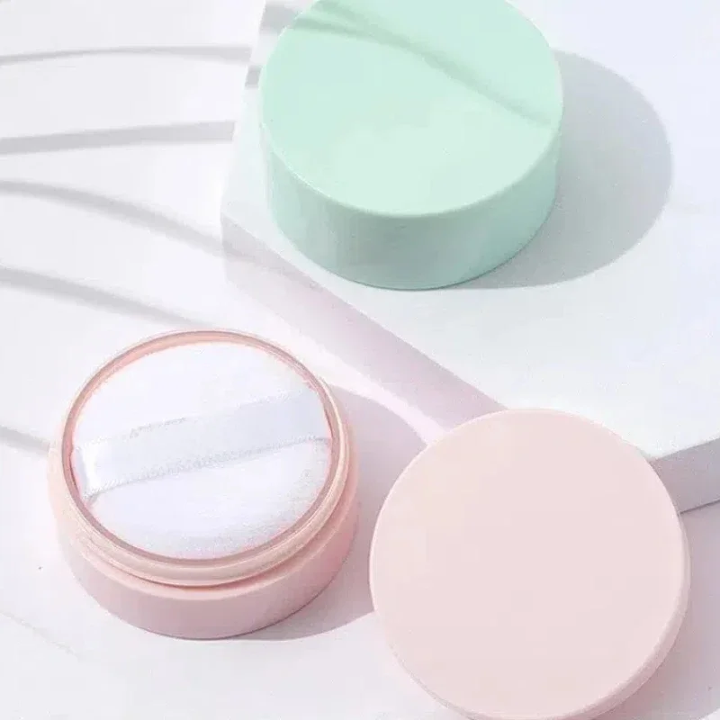 Étui à poudre libre macaron 5g, réglage de poudre libre, distributeur de poudre de miel, étui vide de Toner, Mini étui à poudre bouffante