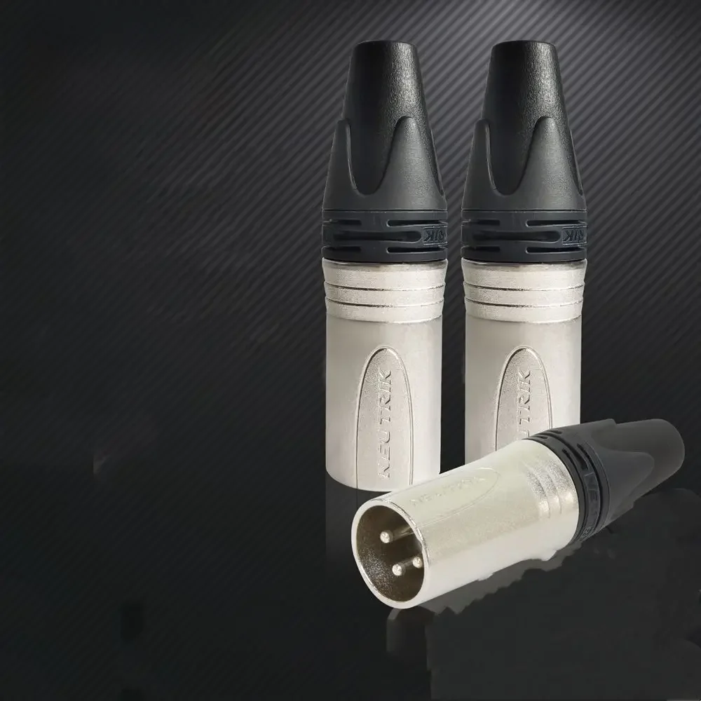 20szt Nowe oryginalne złącze NEUTRIK 10PCS NC3MXX & 10PCS NC3FXX Male et femelle Un ensemble 3 Broches XLR Connecteur avec! — zdjęcie produktu 7