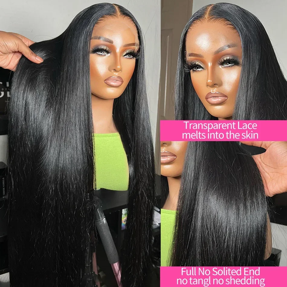 250 Density 13X6 Hd Lace Frontal Wig 30 40 Inch Straight Lace Front Wigs Human Hair 13X4 Lace Front Human Hair Wig Hd Lace Wig