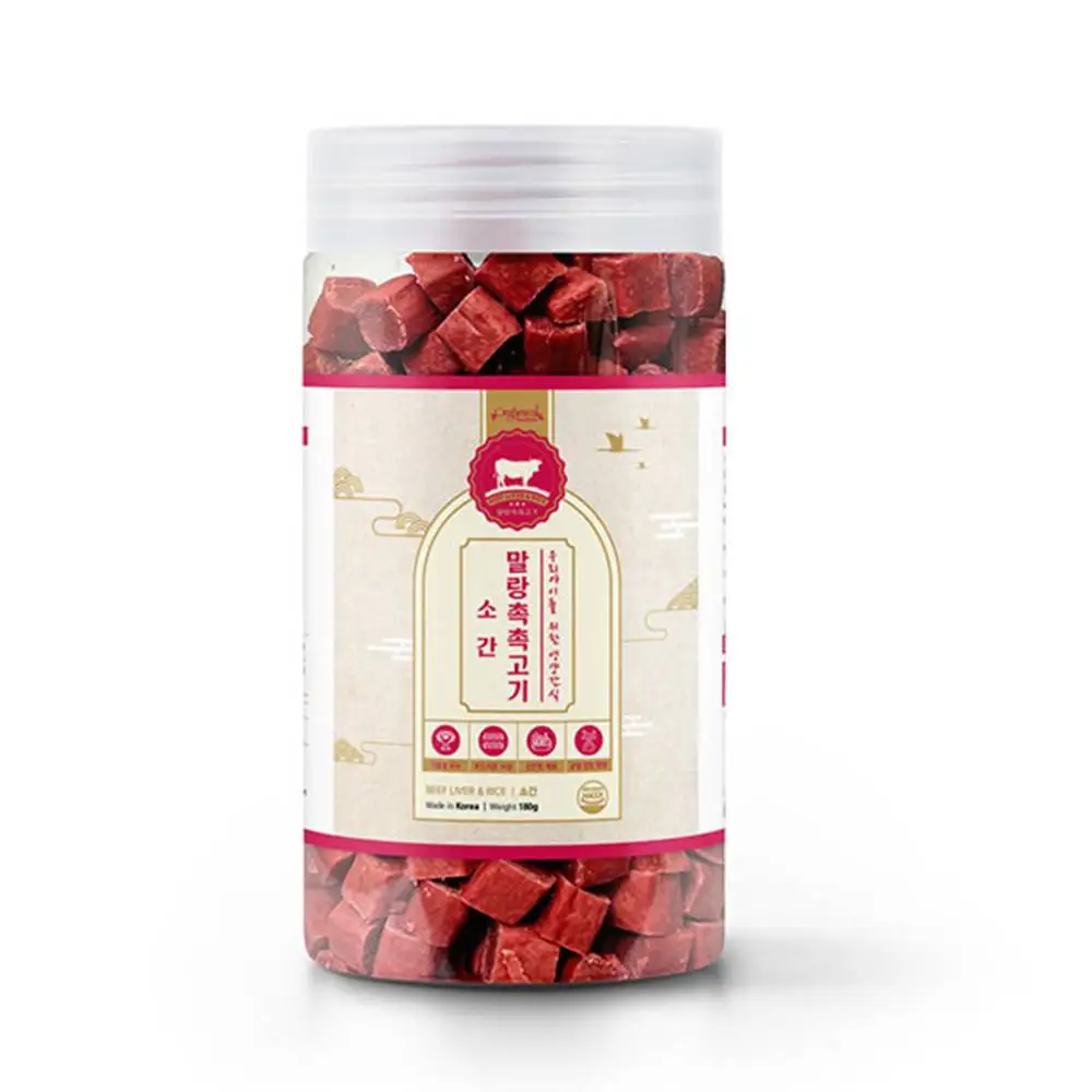 Olgam Malang-Chung high-capacity puppy-key snack snack liver cube 180g