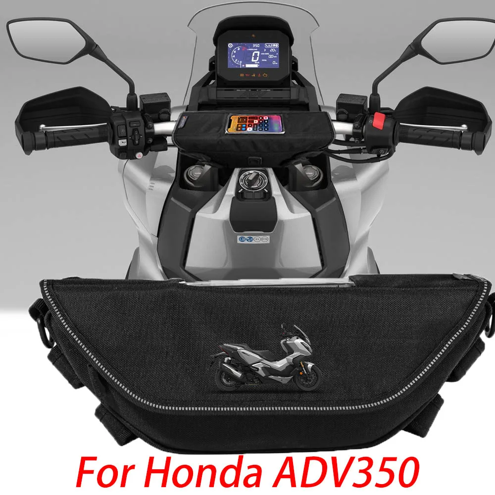 

For HONDA ADV350 adv350 ADV 350 Motorcycle accessory Waterproof And Dustproof Handlebar Storage Bag navigation bag