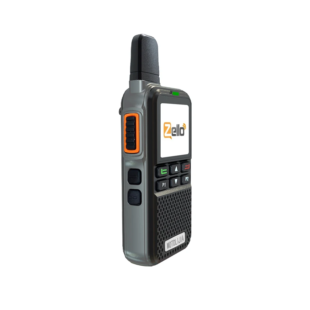 Zello POC راديو هاتف لاسلكي عن بعد طويل المدى 100 MilesPTT زر واي فاي نظام أندرويد شبكة اتجاهين راديو