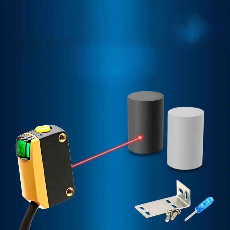 BGX-40N Laser Reflectie Foto-Elektrische Schakelaar Sensor Waterdicht 1Mm Kleine Spot Detectie Afstand 20-300Mm - afbeelding 2
