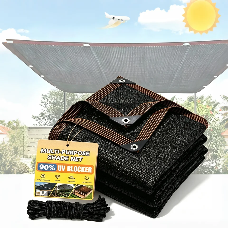Heavy Duty UV Block Shade Net for Outdoor Use