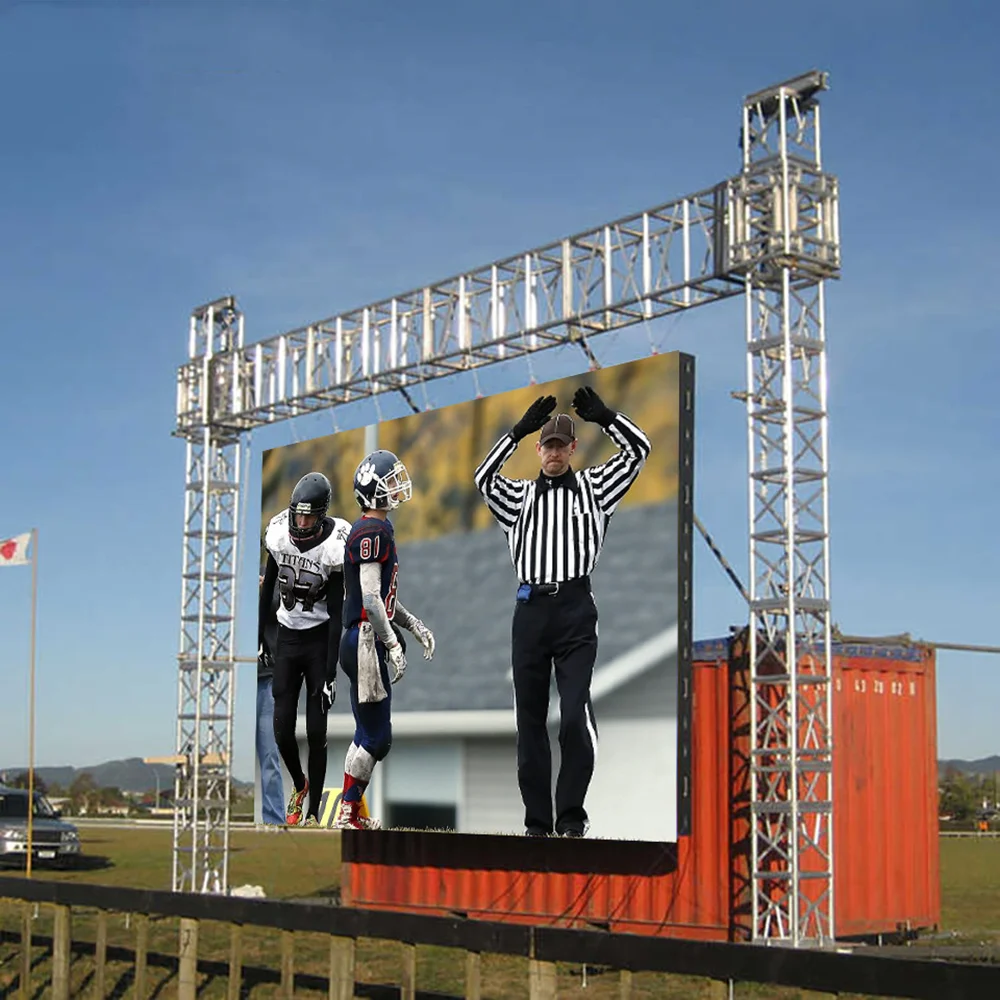 P3.91 exterior 500*500 church stage backdrop pantallas led for advertising modular led screen