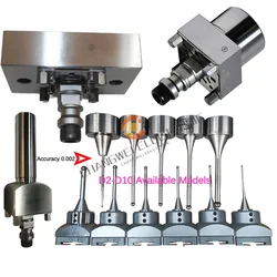 D2/3/4/5/6/8 spark machine sfera in acciaio al tungsteno asta centrale magnetica sfera centrale in acciaio EDM ER/3R numero di tocco alta precisione 0.002