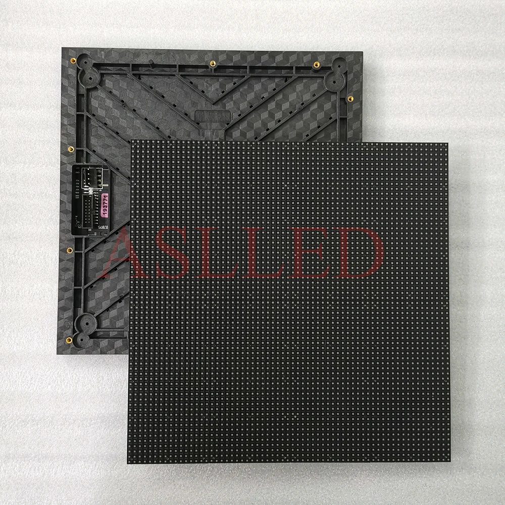 P3.91 Indoor LED Display Module 250x250mm Size RGB Full Color SMD2121 64X64 Pixels 1/16 Scanning Rental Screen Manufacturer