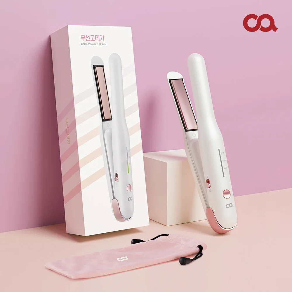 OA Rechargeable Wireless goebe mini portable root volume plate ancient bangs hair Magic machine Curling iron