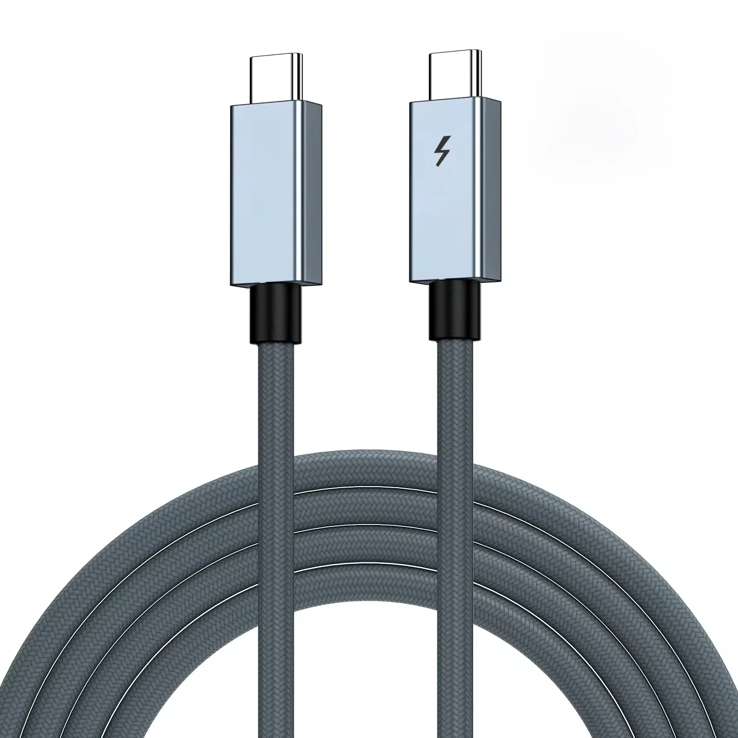 40Gbps Thunderbolt4 Typ-C 240W USB4 Schnellladekabel 0,2m - 2m 3m Thunderbolt 3 USB-C Datenübertragungskabel 8K für MacBook Doc