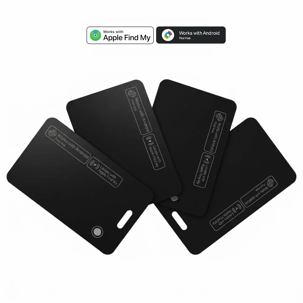 Carte de suivi Android intelligente, Air Tags pour Android/Apple, localisateur GPS, traqueur, carte Bluetooth Google