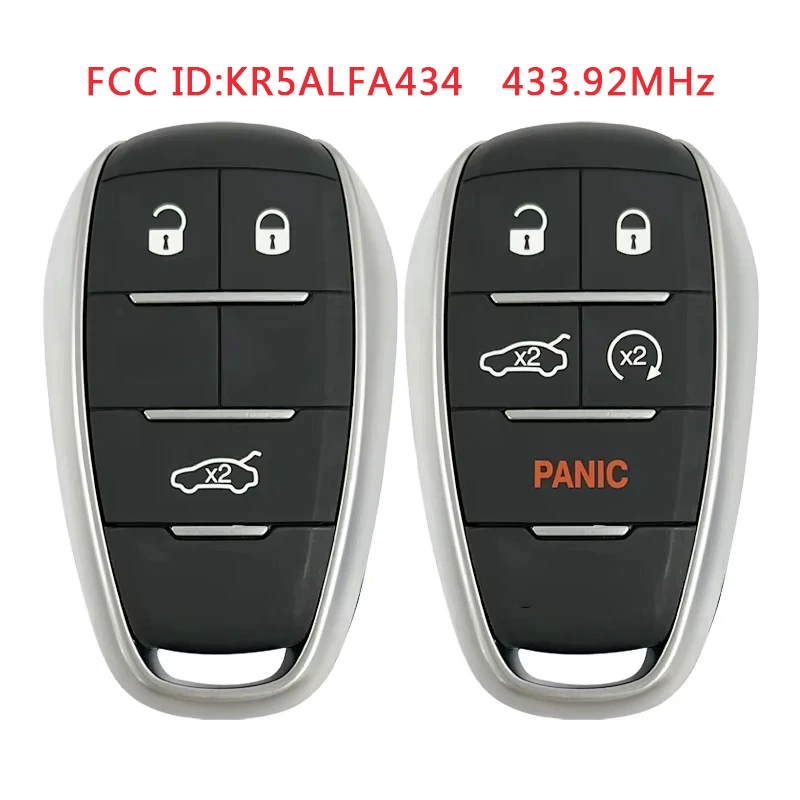

TXK059001 FCC ID KR5ALFA434 Original Smart Remote Key For Alfa Romeo 3/5 Button 433.92MHz HITAG AES Chip A2C97635102 With Blade