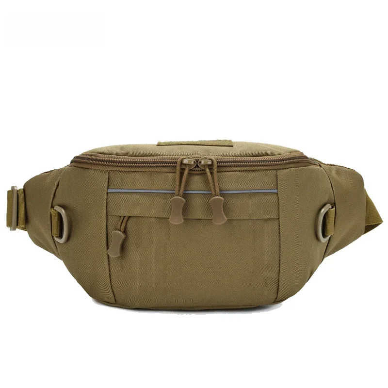 Taktyczna torba na klatkę piersiową Męskie torby na ramię z zamkiem błyskawicznym Saszetka na pasek Wędrówki Wędkarstwo Kemping Podróże Outdoor Shoulder Hunting Fanny Pack — zdjęcie 2
