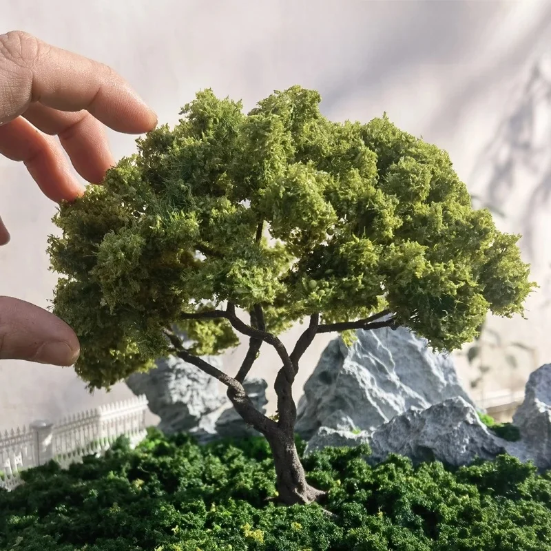 10/15/25/25cm fil de haute qualité modèle arbre micro paysage paysage décoration table de sable parc paysage bricolage matériel