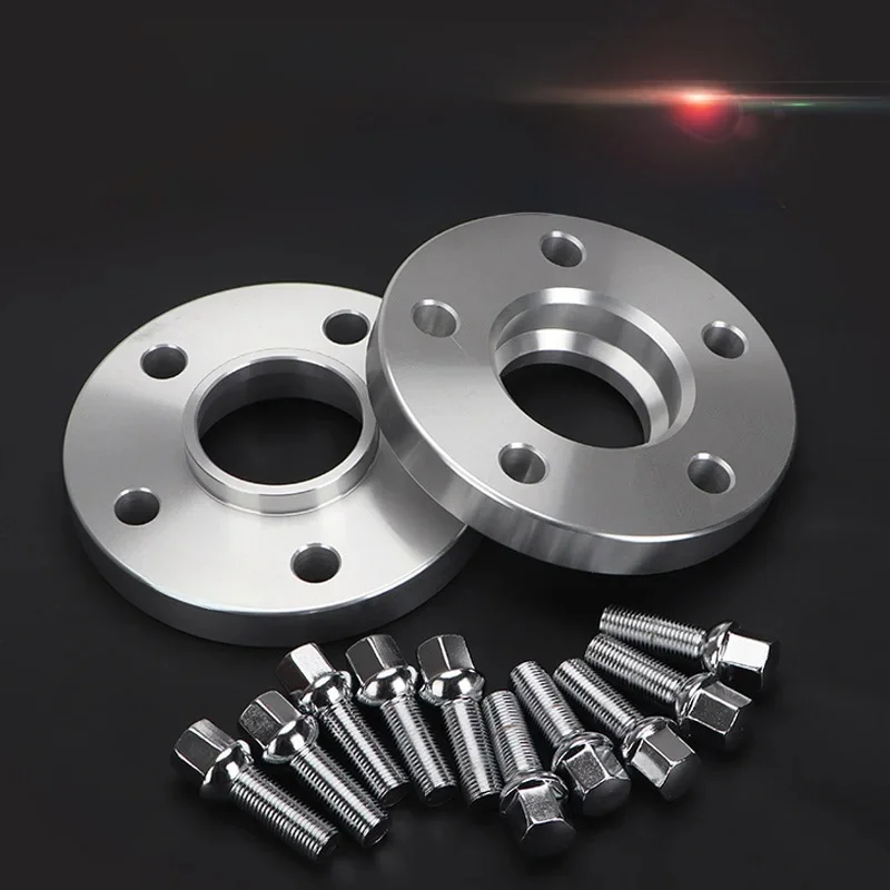 2 stuks 12/15/20mm PCD 5x112 CB 66.5 Gesmeed wiel spacer pak voor Auto Audi-Q5(8R)/A6(C6)/A6 Avant(4G5,C7)/A7/A8/A4(B8)/A5 - afbeelding 2