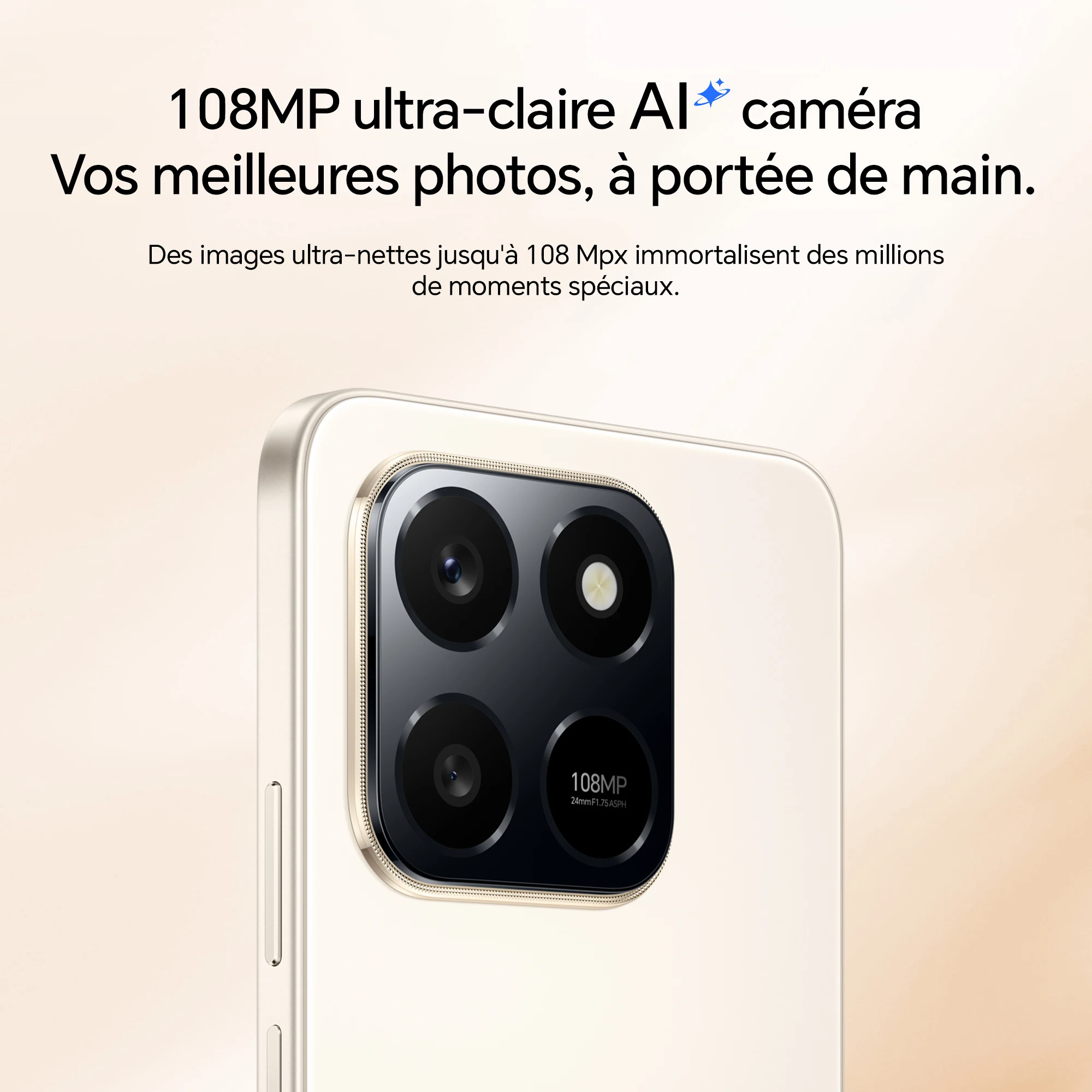 HONOR 400 Smartphone 4G Inteligente, Doble SIM, NFC, Android 15, 6500mAh, 108MP + 2MP, 6.77Hz, 5 estrellas SGS e IP65 7