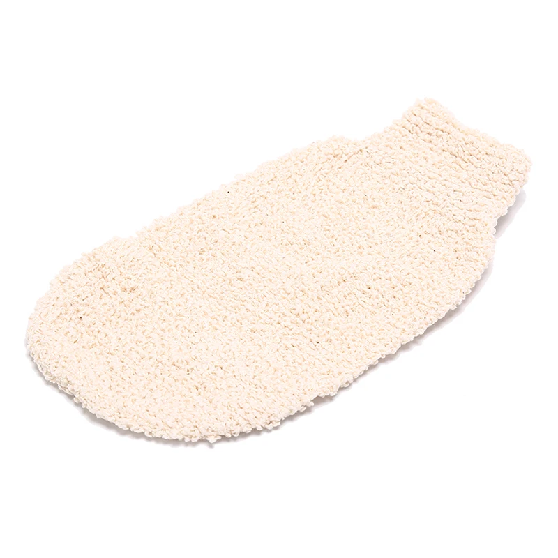 1Pcs Peeling Exfoliating Gloves Shower Body Brush Fingers Bath Towel Peeling Mitt Body Scrub Washcloths Bath Spa Foam Shower