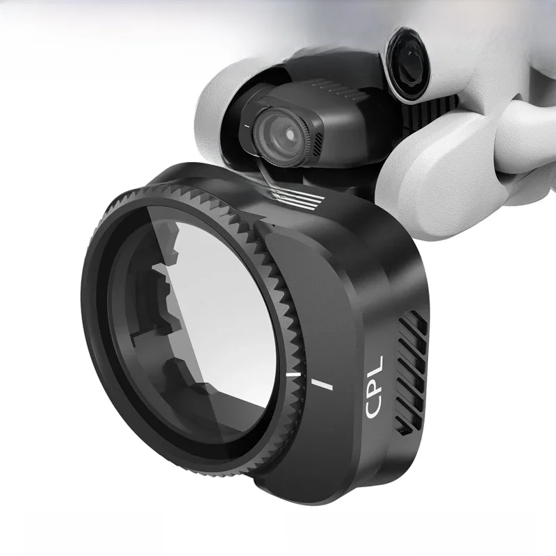 STARTR-Filtro CPL ajustável para DJI Mini 3 Pro Drone, Revestimento Multicamadas, Lente de Redução