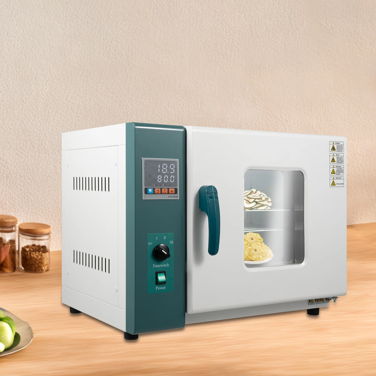 

45л/12 галлонов, 1000 Вт, 110 В, белая, зеленая, с боковой открытой дверью, вентилятор постоянной температуры, сушильная печь для сушки, выпечки, плавления воска