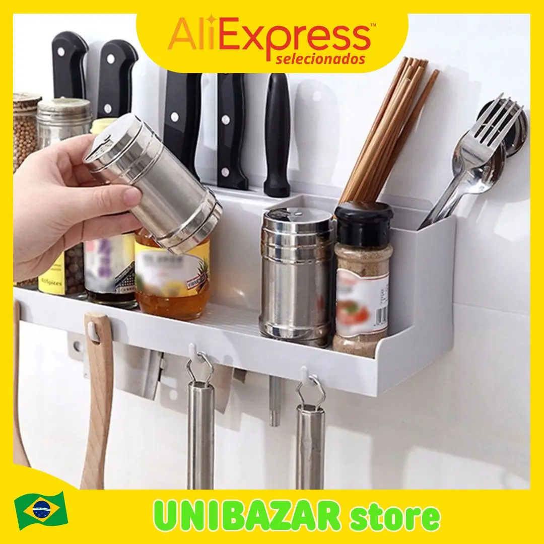 Practical and Versatile Multipurpose Wall Organizer Holder for Kitchen Office Living Room Bathroom and Other Environments Keep Clean