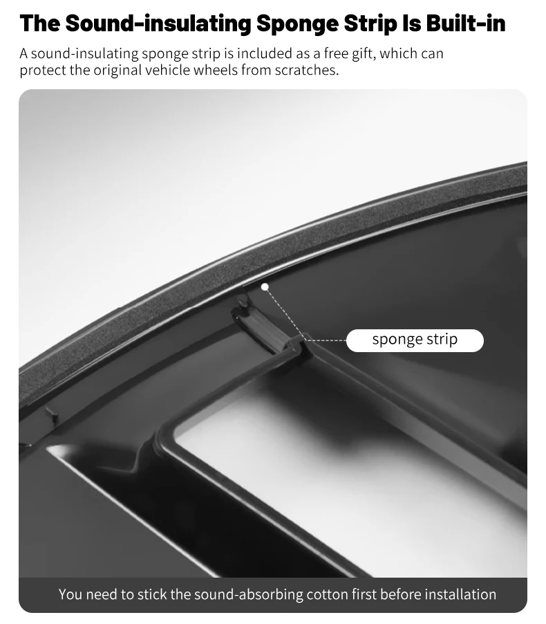 4er-Set Radkappen für Tesla Model Y Juniper 2025-2026, 19 Zoll Radabdeckung, Ersatz-Radnabenkappen, Vollfelgenabdeckung, Zubehör – Detail 10