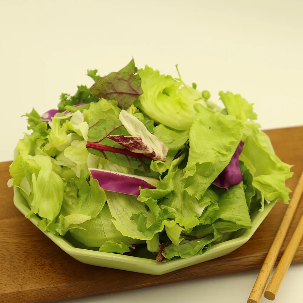 سلطة مقطعة طازجة من الذهب الطازج ، برانش للأعمال بسعة كبيرة ، سندويش مع خس كوري ، فيتامين تشونغتشي ، 1: 1000