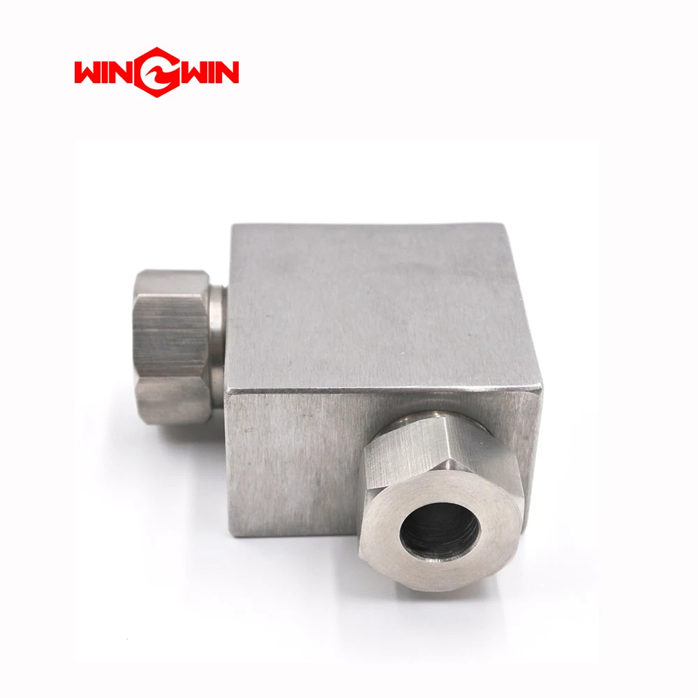 

Water jet Cutter Parts High Pressure Tube Fittings Waterjet Elbow 1/4'' To 3/8'' For 60K Intensifier Pump Parts Waterjet Parts