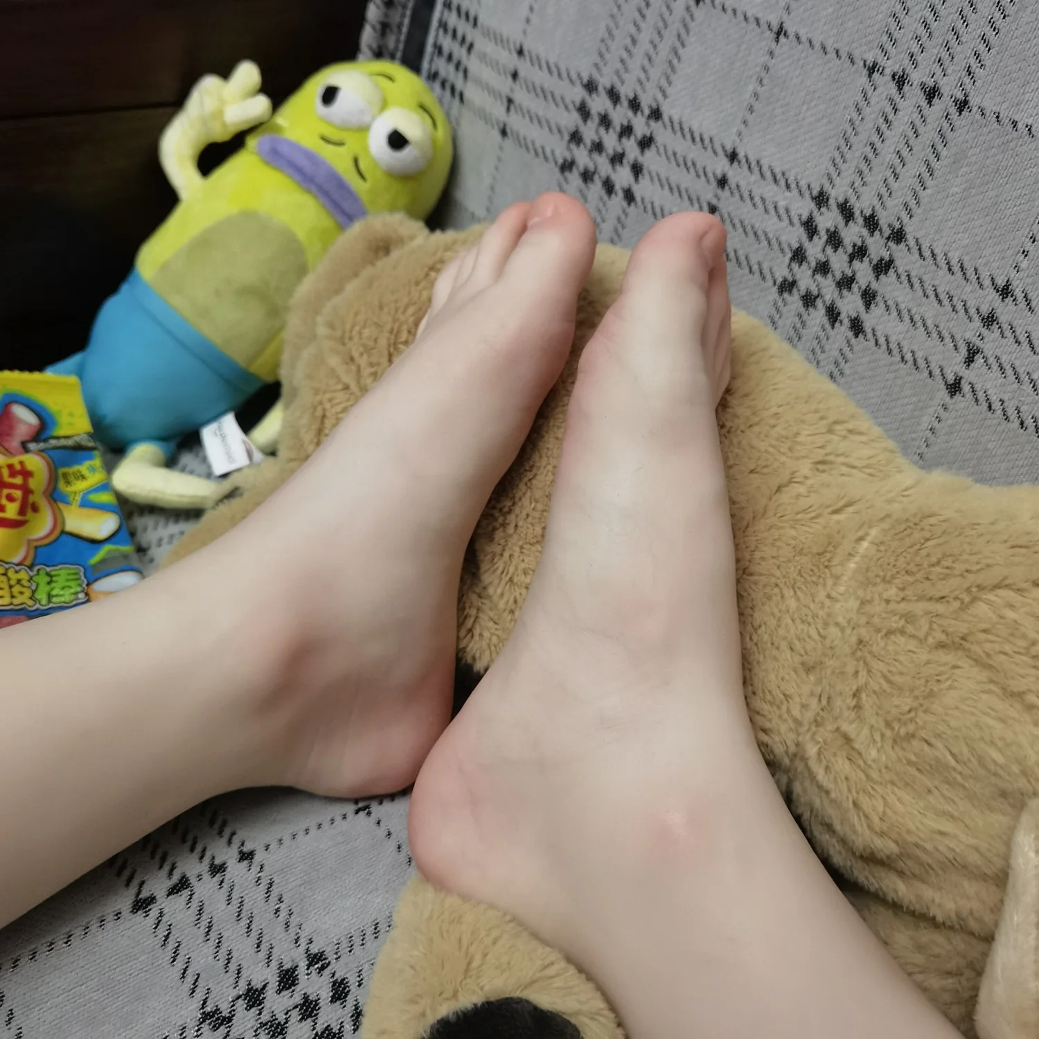 Silicone Child Foot Model Size 35 Realistic Kids Feet Mannequin for Nail Art Display Shoe Sock Photography Prop DZ3510