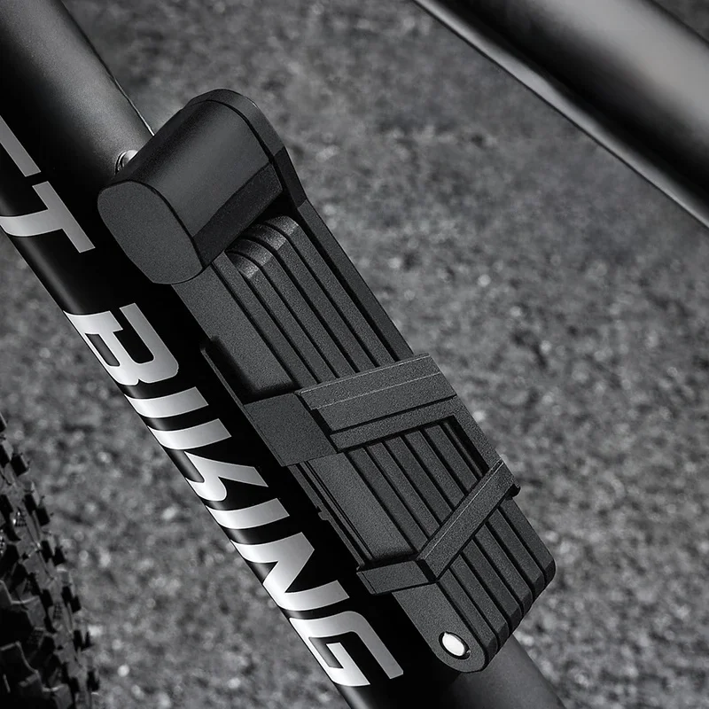 AliExpress West Biking WEST BIKING 87cm Portable Bicycle Folding Lock High Security Alloy Steel Durable Anti-Theft E-Bike Lock MTB Road Bike Accessory