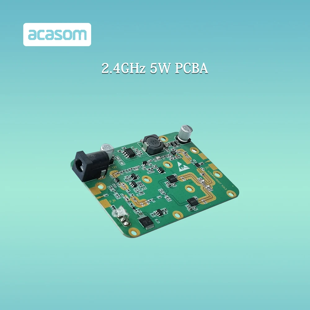 Imagem -02 - Wifi sem Fio Roteador Amplificador de Banda Larga 2.4ghz Faixa de Potência Sinal Impulsionador Módulo Zigbee 2.4g 5w