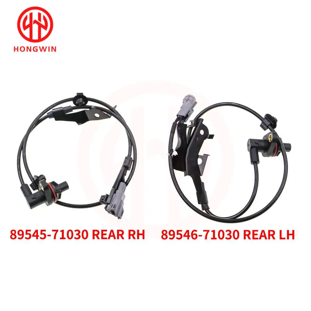 For Toyota Hilux KUN26 4WD 3.0L 1KD-FTV 2010 11 12 13 14 15 ABS Wheel Speed Sensor Rear Left Right Side 89546-71030, 89545-71030