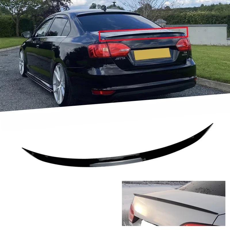 Tylny spojler bagażnika do VW Akcesoria Volkswagen Jetta Sedan MK6 2011 2012 2013 2014 2015 2016 2017 2018 — zdjęcie 2