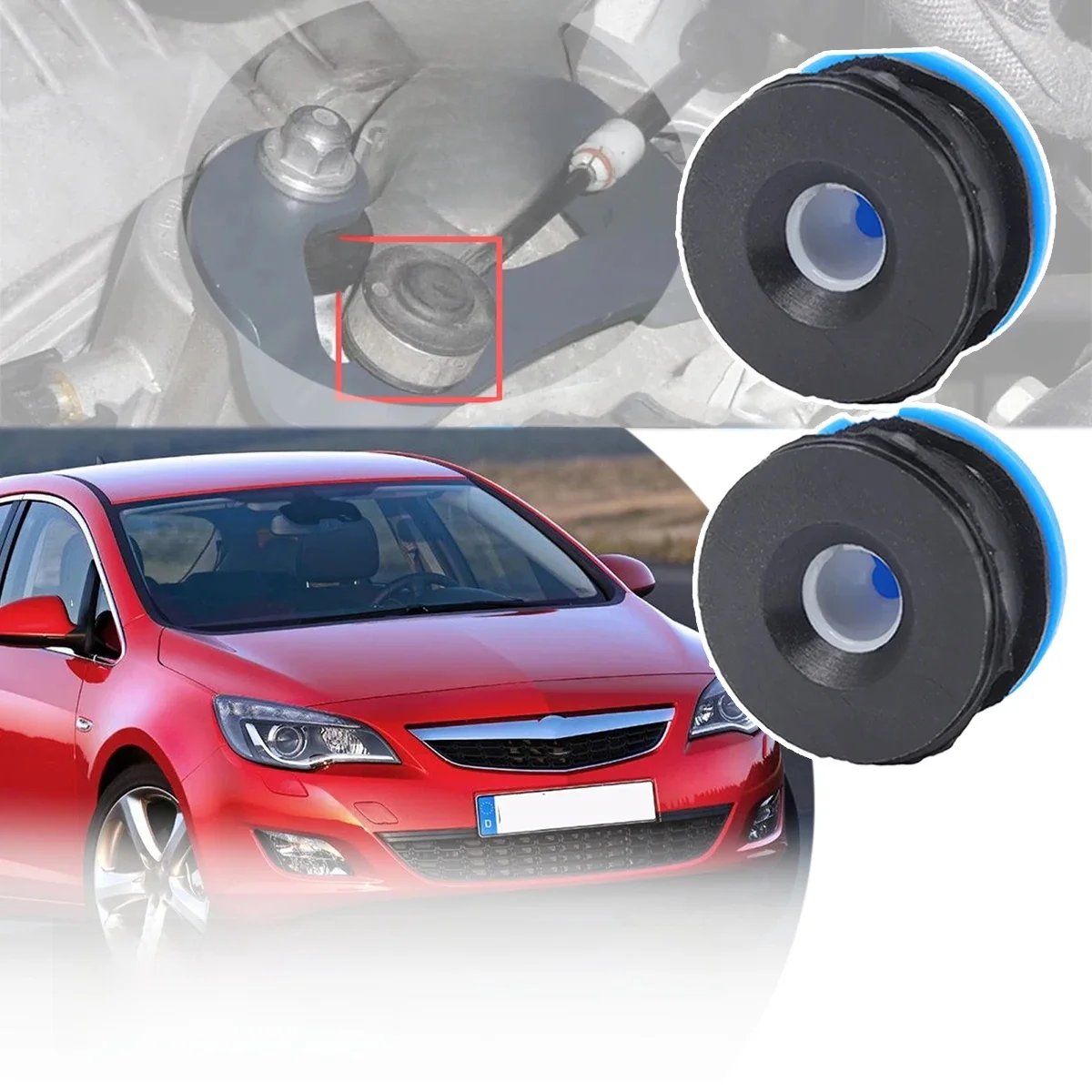 Do Opel Insignia Astra J Cascada Cabrio Zestaw naprawczy dźwigni zmiany biegów Zestaw naprawczy linki regulacyjnej Tuleja złącza końcowego — zdjęcie 2