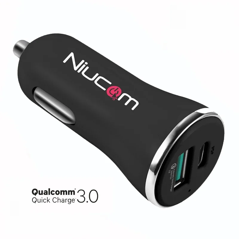 Niucom-Carregador Universal de Carregamento Rápido, Qualcomm 3.0, Carregamento Rápido, Compatível
