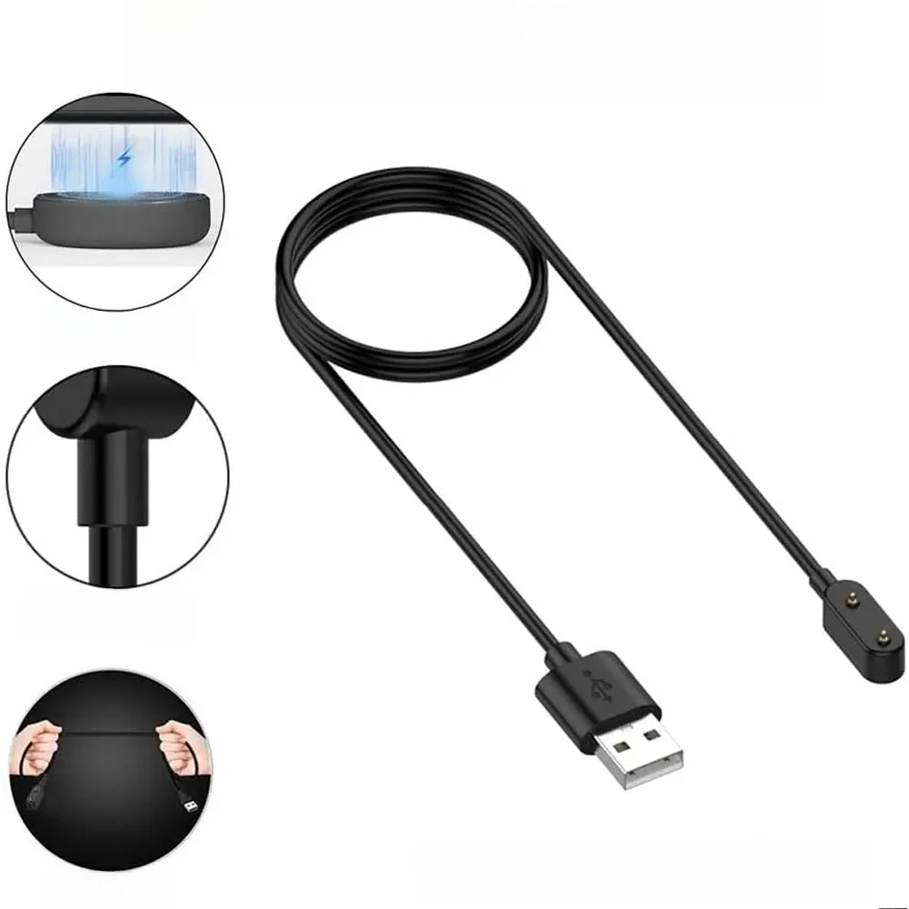 Chargeur de montre intelligente de remplacement pour Huawei Band 10 9 8 7 6/Watch Fit/Honor Band 4X, adaptateur de chargeur magnétique USB, câble de chargement
