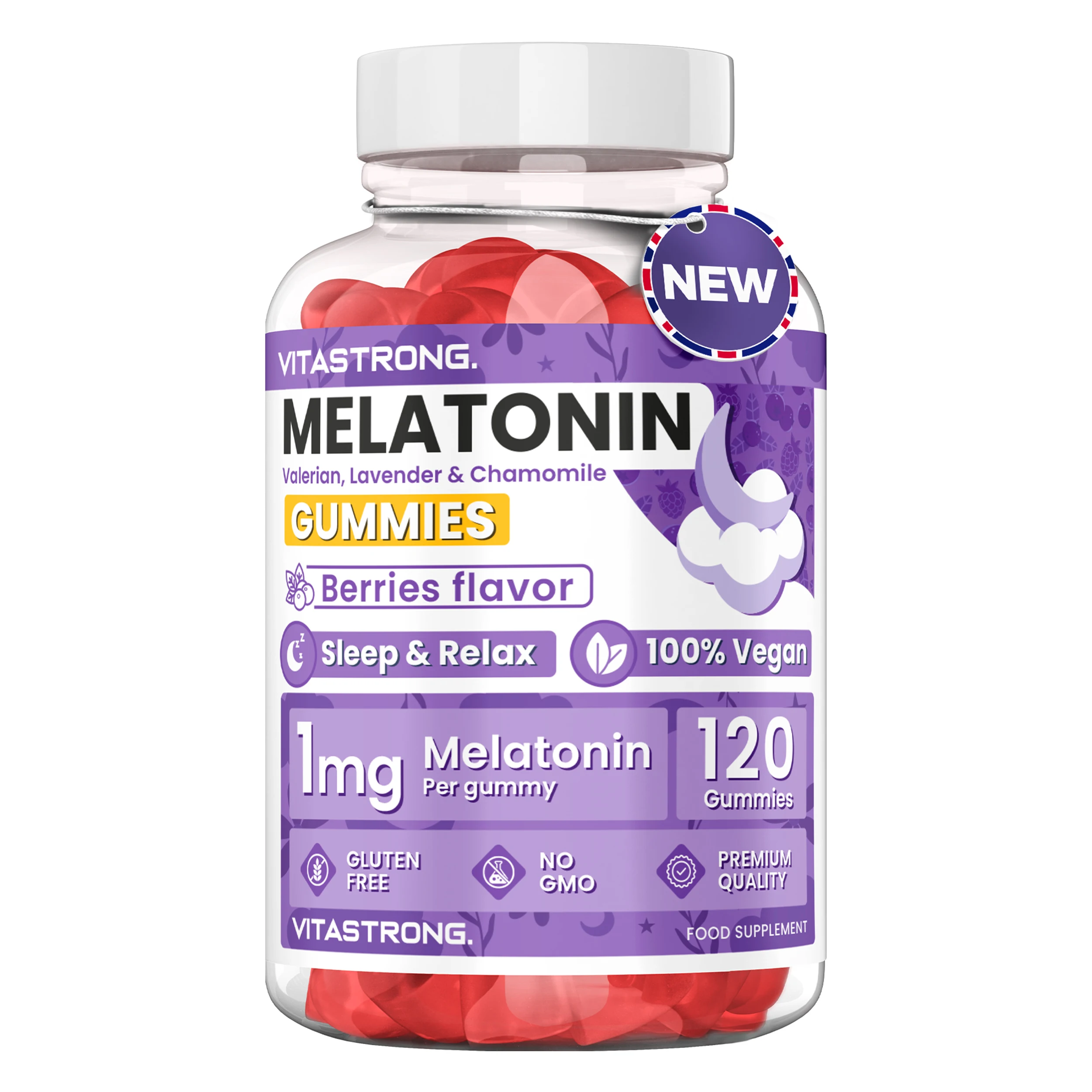 Vitamog Night Support - Gomitas de Melatonina
