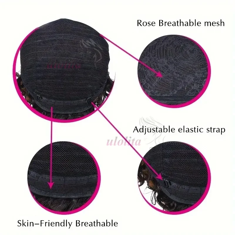 Рисунок 6 - Короткий парик с волнистыми пальцами