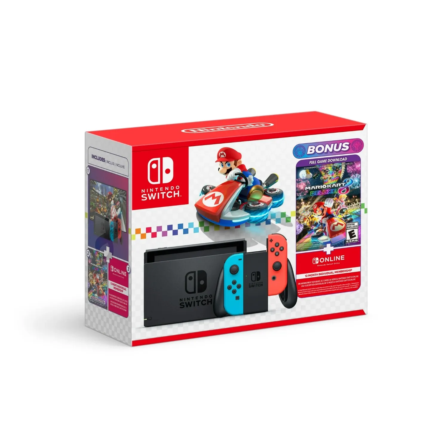 Nintendo Switch – Mario Kart 8 Deluxe Bundle (US Version)