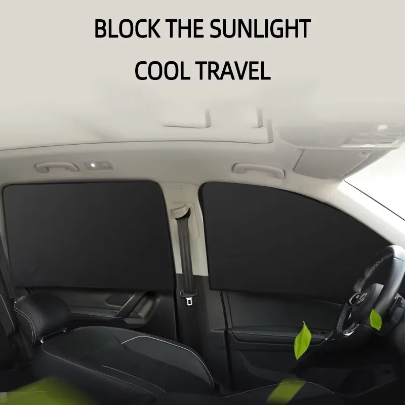 

Car Side Window Sun Shade Magnetic UV Blocking Car Curtain Summer Anti-Glare Protection Auto Sunshade for Personal Privacy Amagi