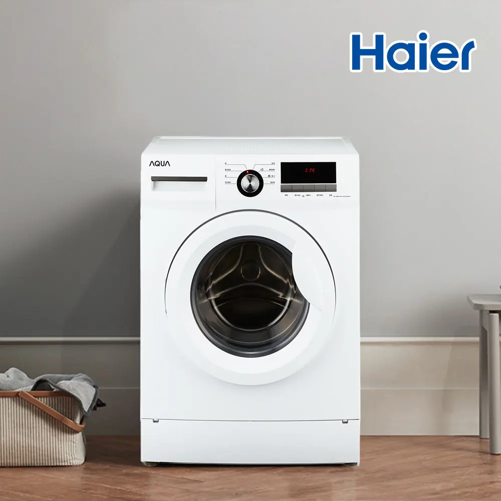 Haier SANYO Aqua Small General Drum Washing Machine AWM06DMW 6kg _ Visit Installation