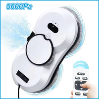 5600PA Window clean Robot Electric remove Fall Proof Control With Auto Water spray For Home Robot Vacuum speaker