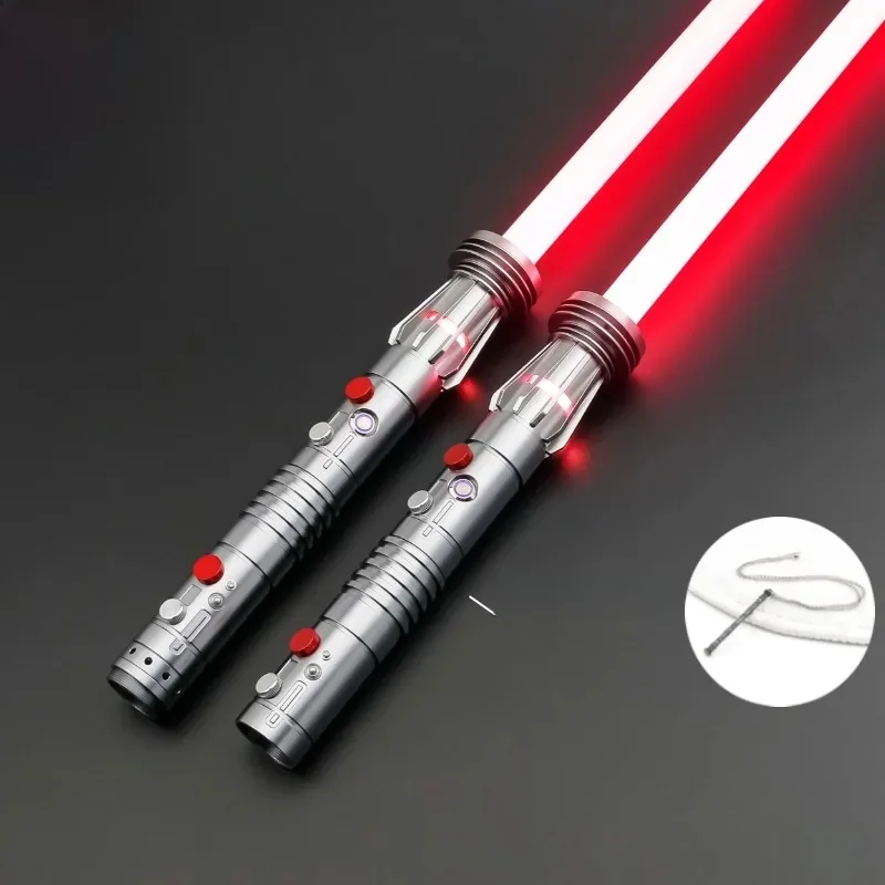 TXQSABER Speciale editie Darth maul Zwaar duelleren Lightsaber Bluetooth-bediening Kleuren Veranderende Blaster Cosplay Laserzwaard Speelgoed - afbeelding 2