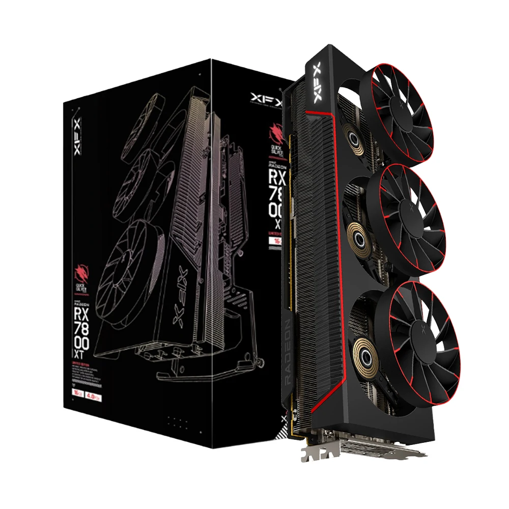 XFX Radeon RX 7800 XT Magnetic Air Black D6 16GB: Real-World