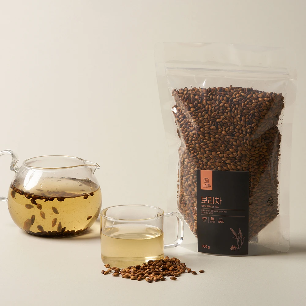 천천히 두 번 볶은 느으림 국산 보리차 300g/500g